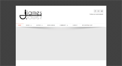 Desktop Screenshot of jjamesauthor.com